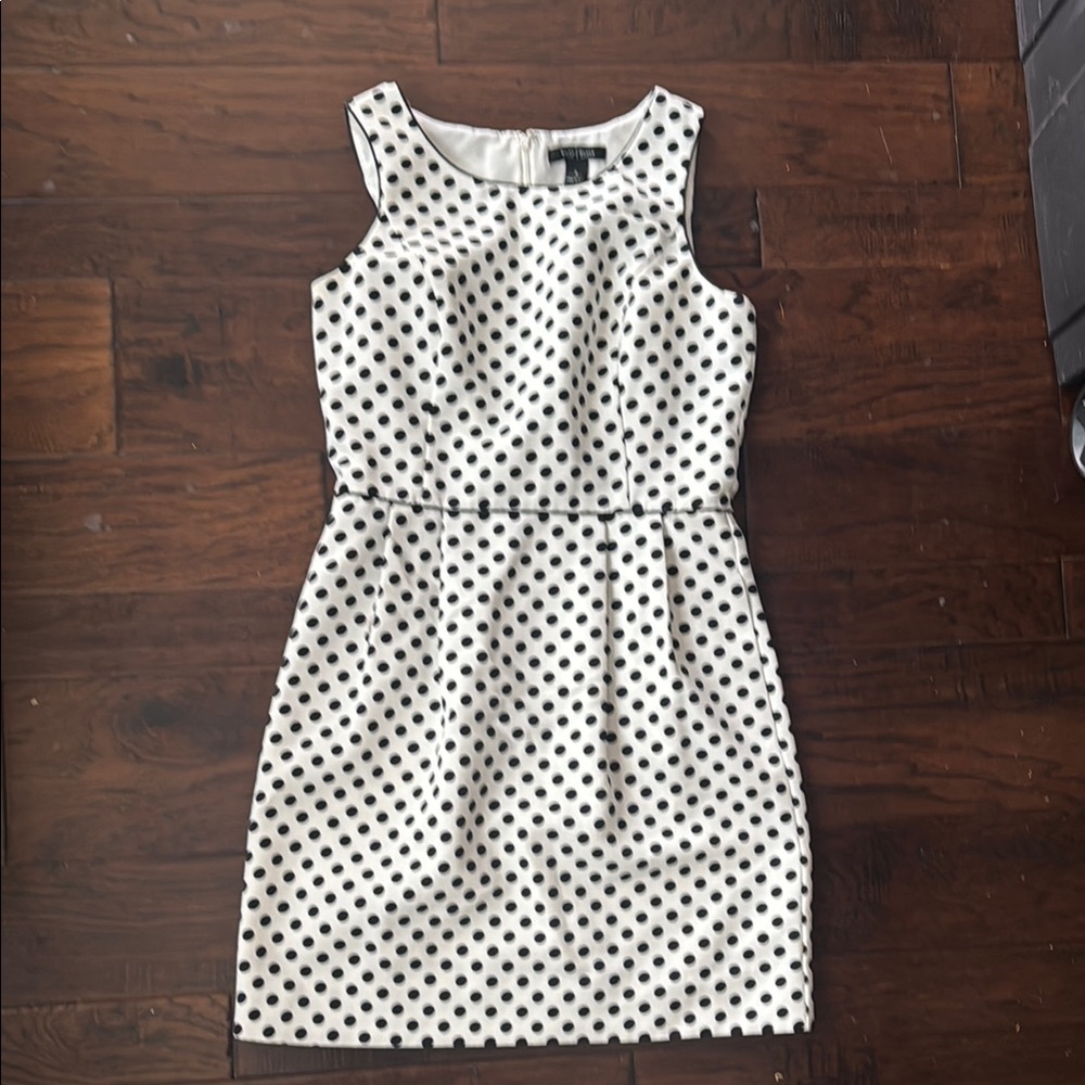 White House Black Market Sheath Dress Black and White - NWOT